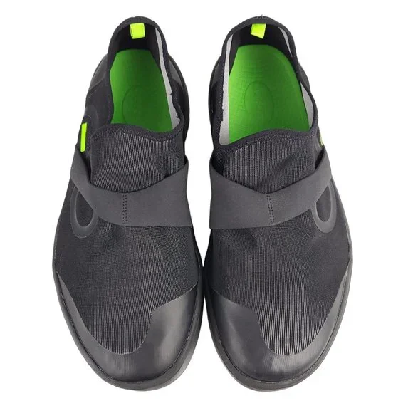 OOFOS Men's OOmg Fibre Low Shoe 12 EU 45 Black Stretch Recovery Comfort Washable - Picture 5 of 8